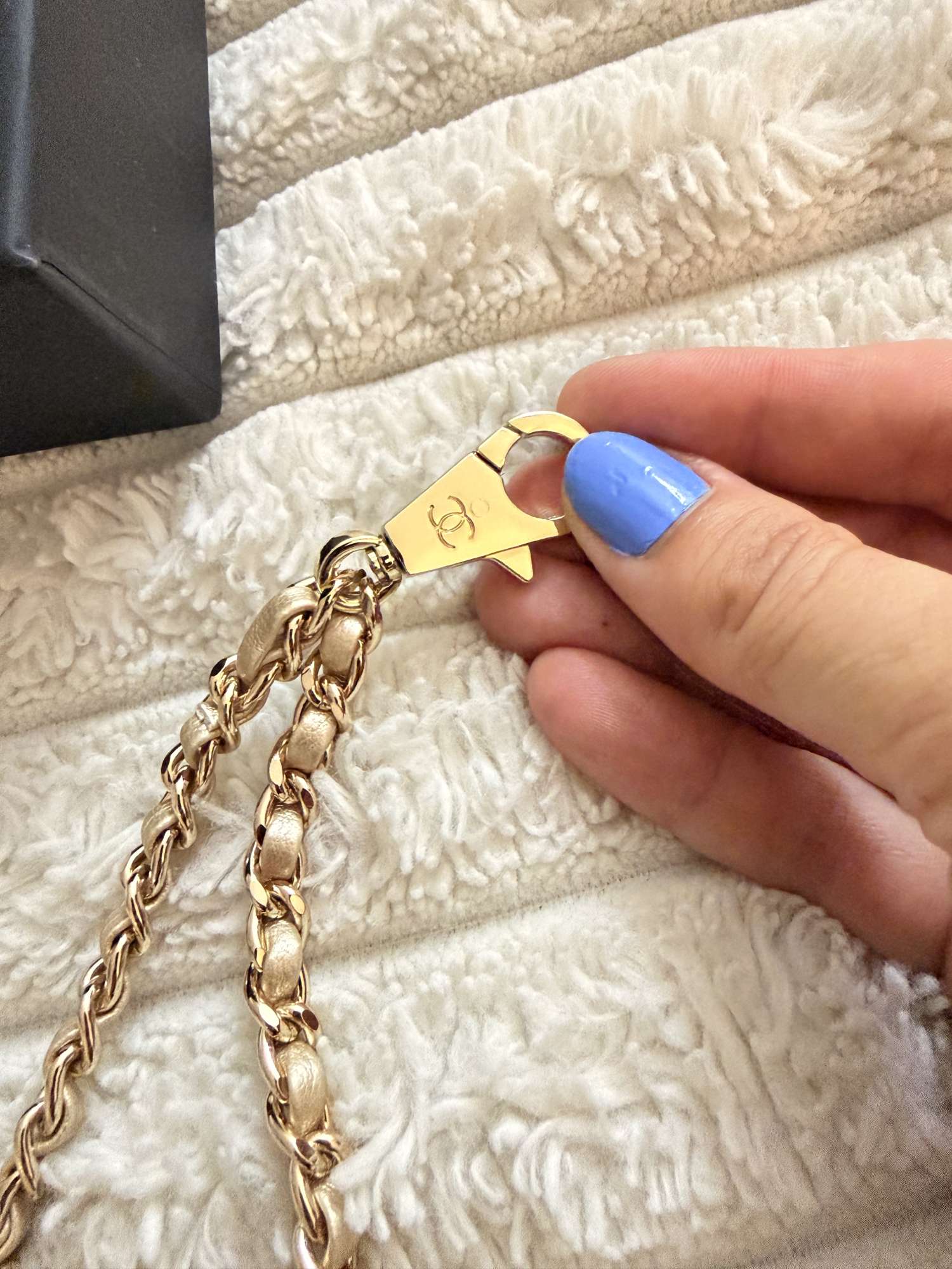 Chanel coin purse and air pod case
